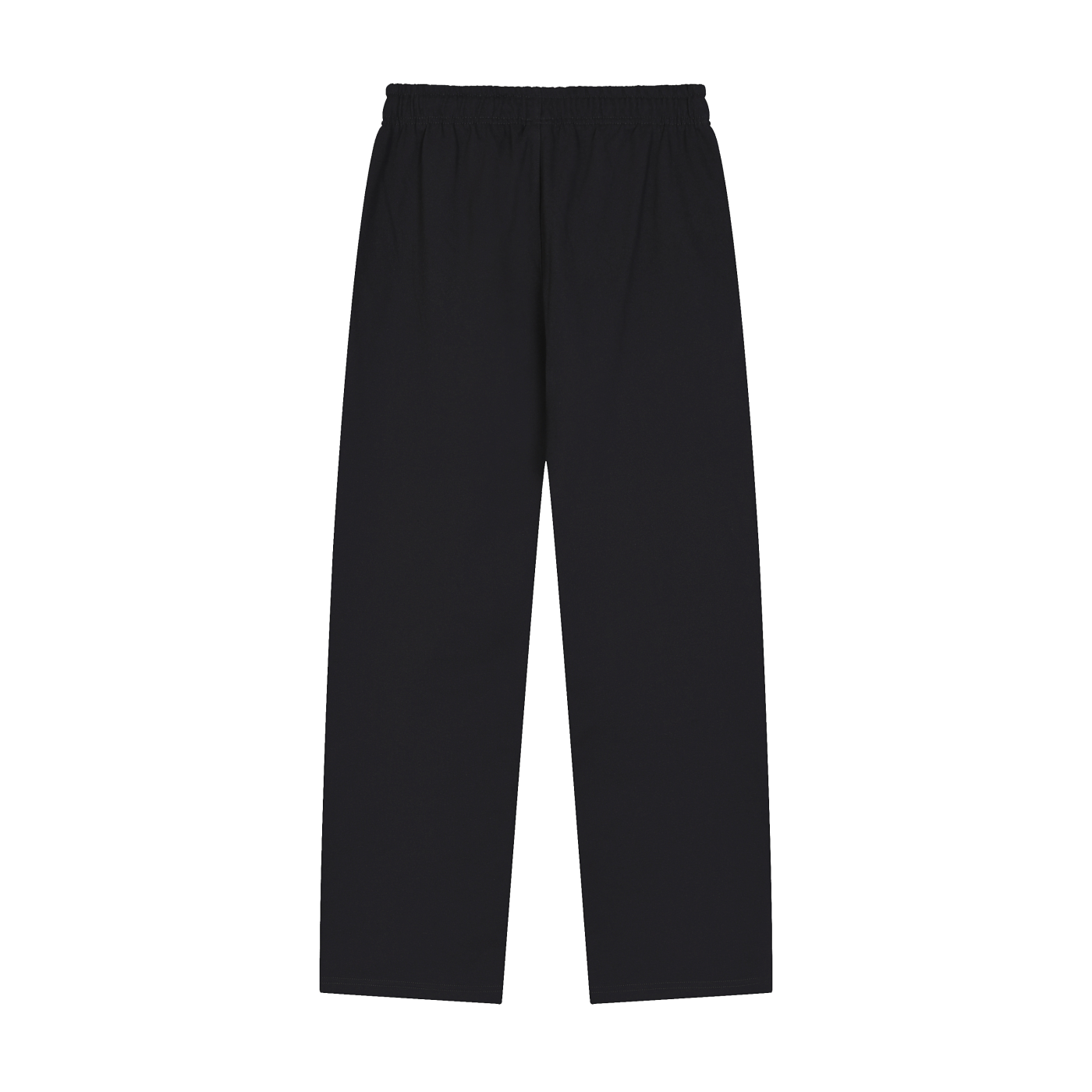 Solid Colour Straight-Leg Sweatpants