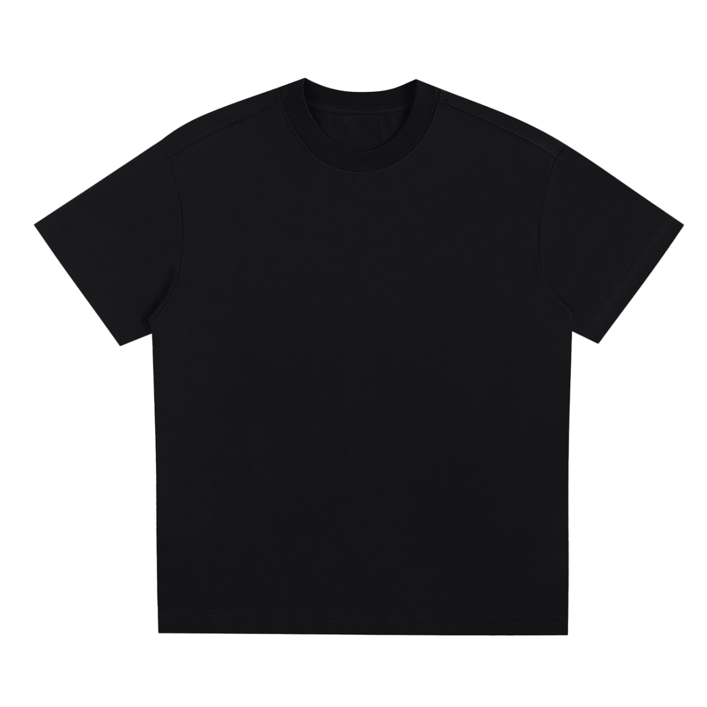 Black Sorona Quick-Dry Cooling T-Shirt front