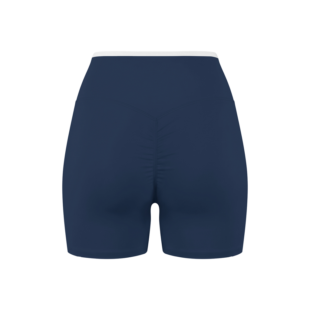 Off Script Women’s High-Rise Colour-Block Yoga Shorts