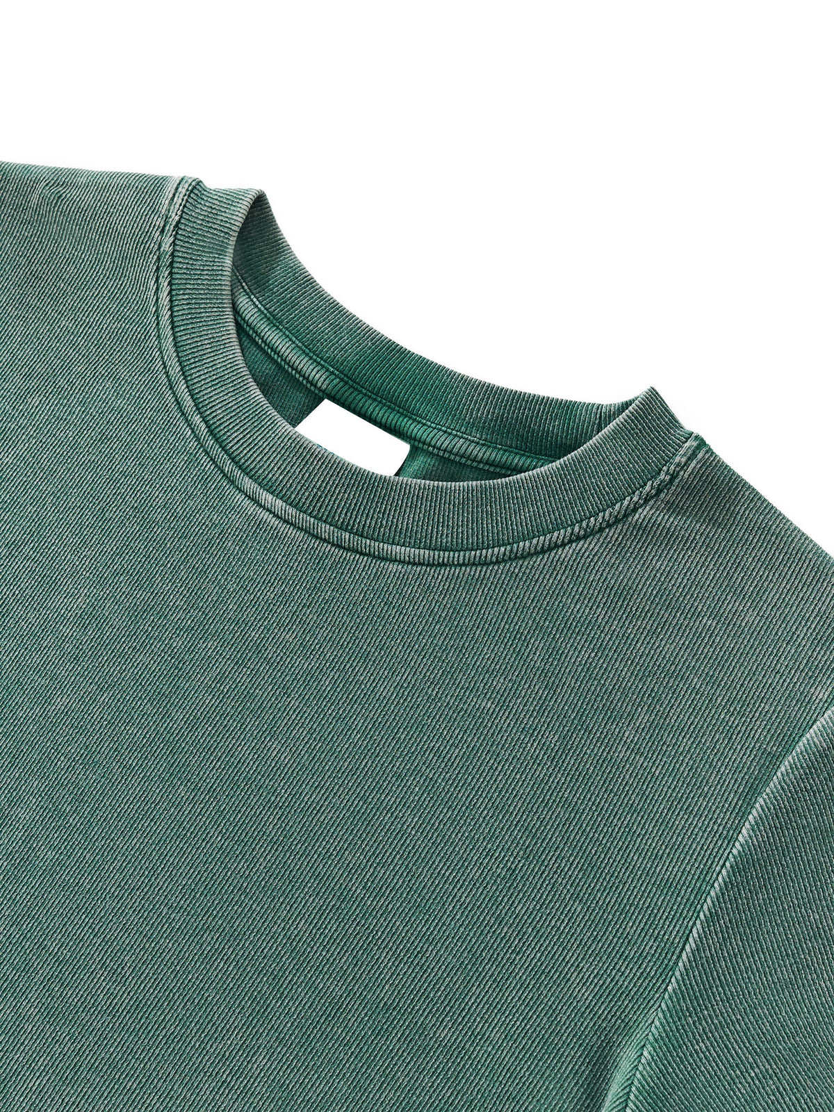 Vintage Washed Bodycon Cotton T-Shirt