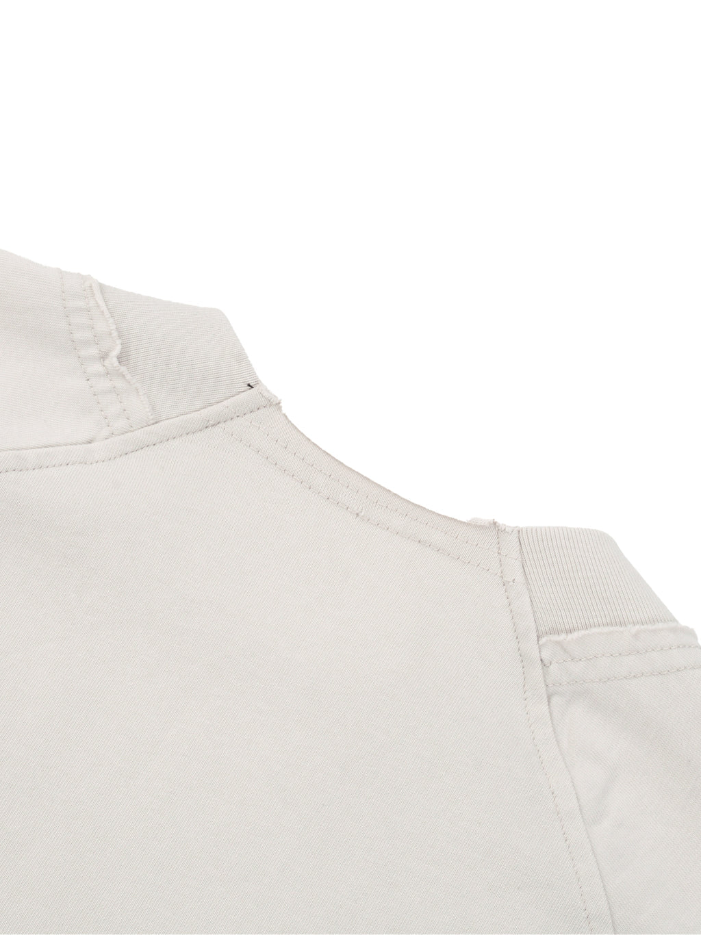 Unisex vintage-washed raglan cotton T-shirt detail view