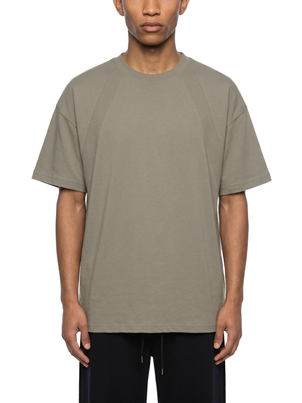 Unisex Tonal Paneled Performance T-Shirt