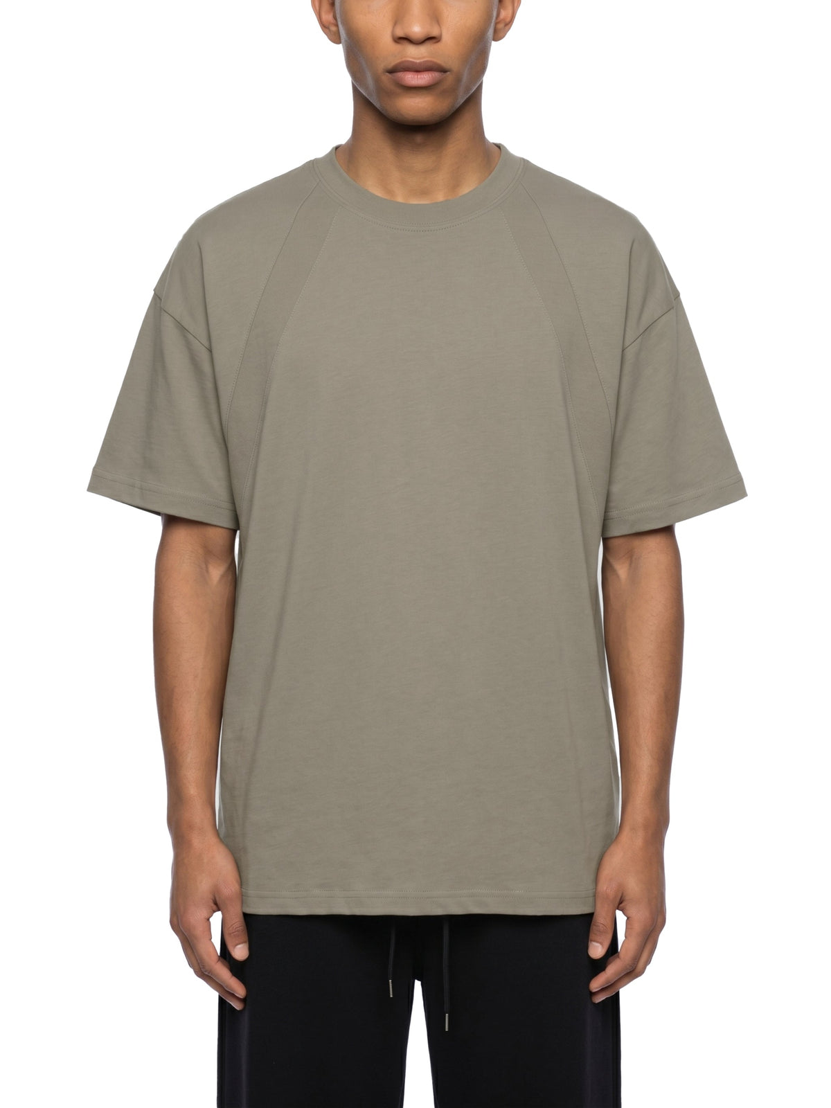 Unisex Tonal Paneled Performance T-Shirt