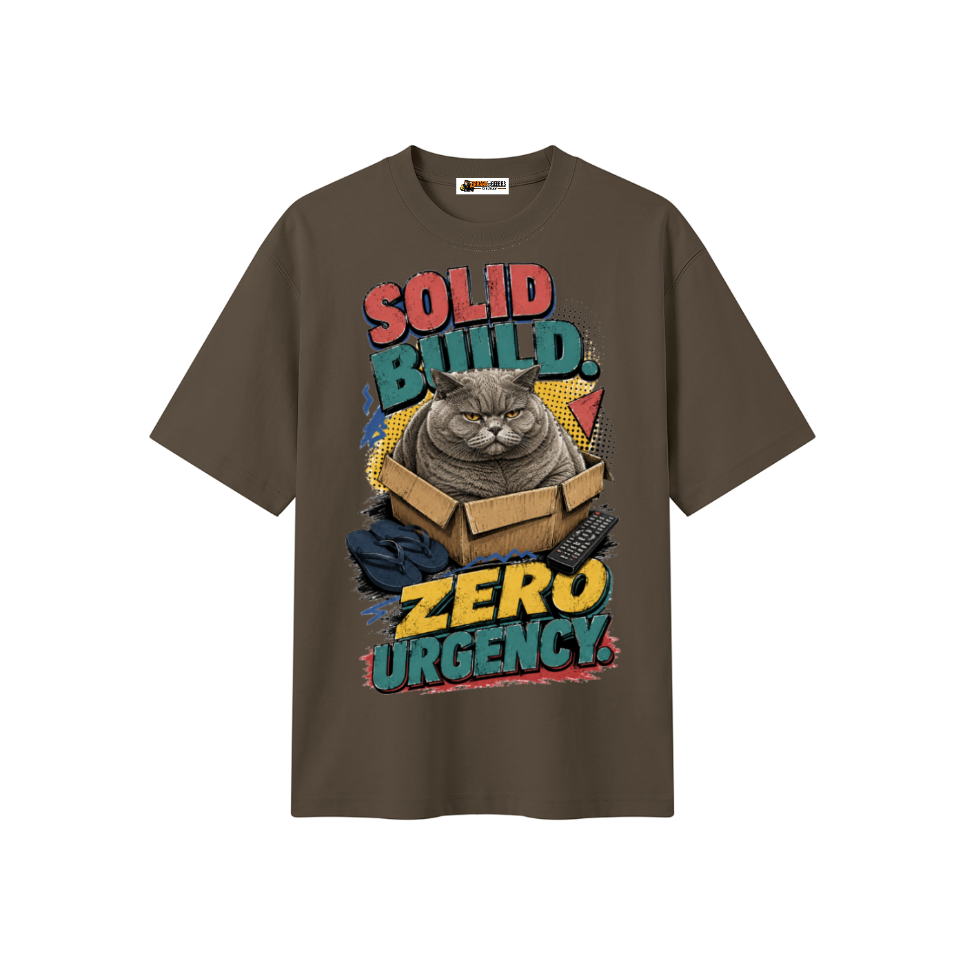 Solid Build Unisex Heavyweight Oversized T-Shirt