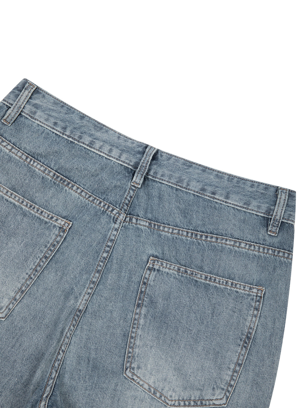 Men's Vintage Wash Barrel Leg Jeans