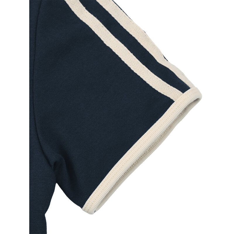 Women’s Color Block Crop T-Shirt