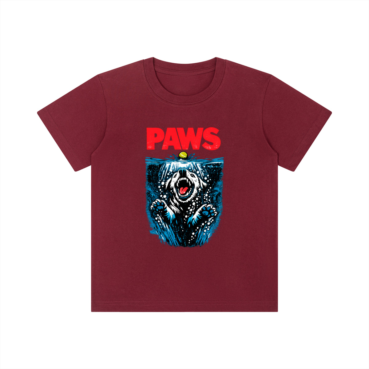 Paws Kids' Crewneck Short-Sleeve T-Shirt