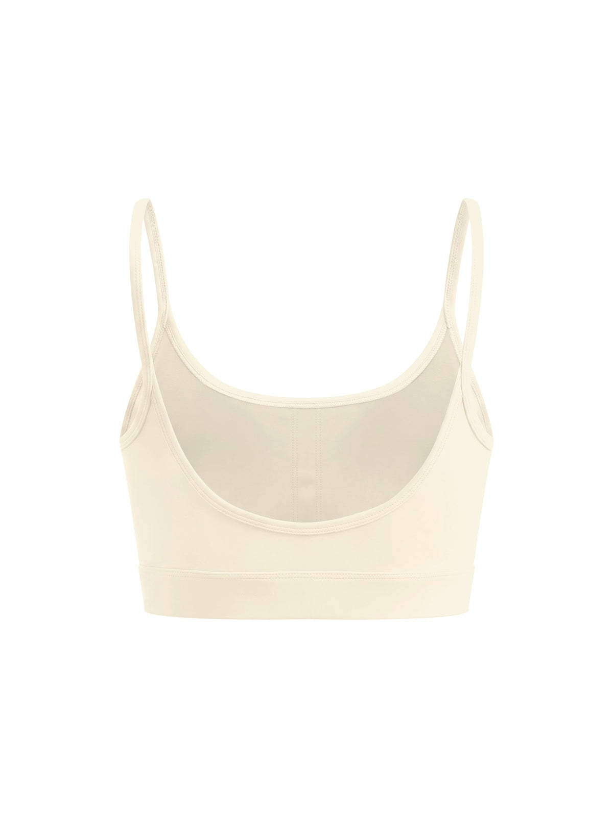 Women's Solid U-Neck Sports Bra