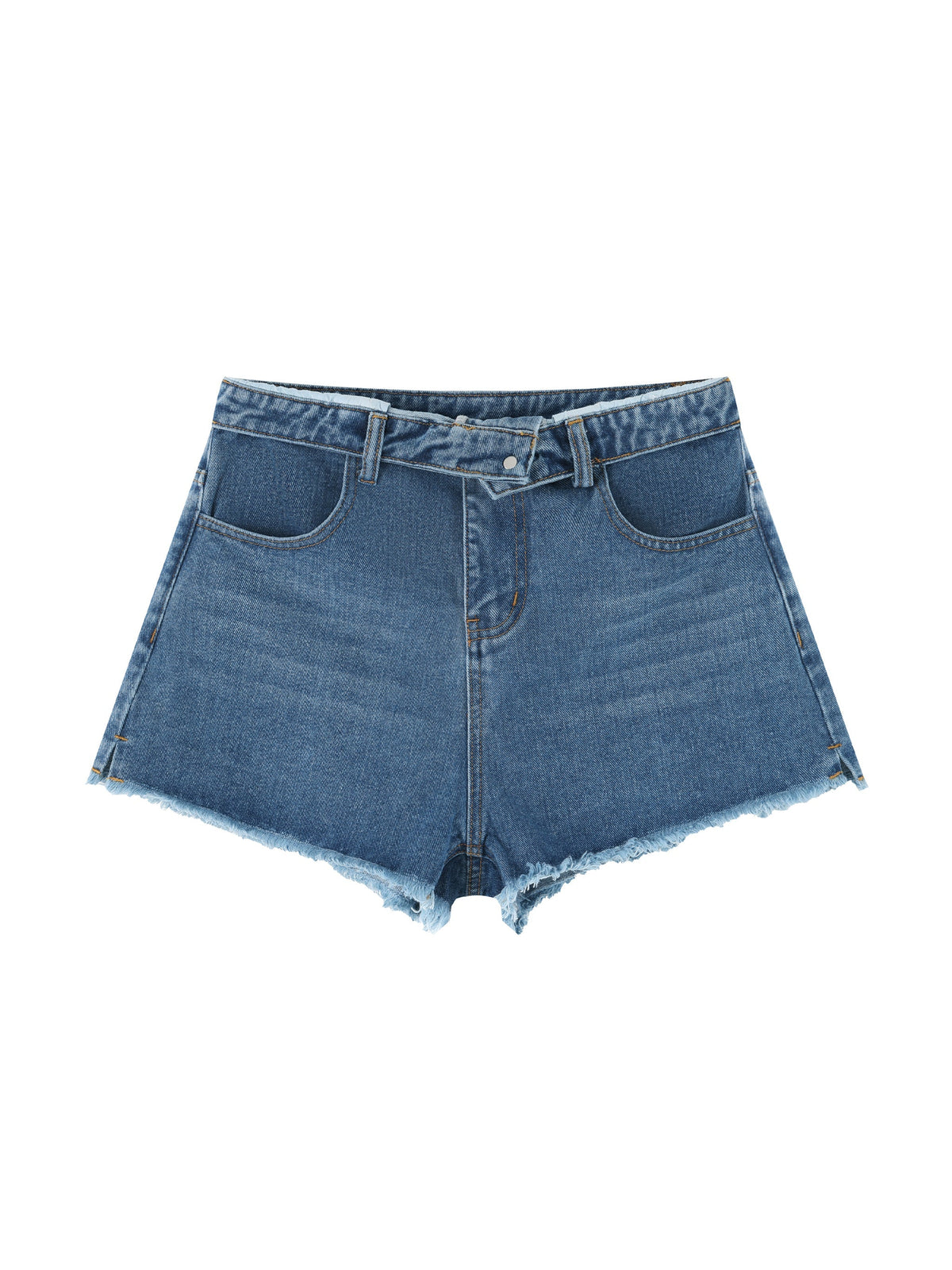 Women’s Vintage Wash High Rise Denim Shorts