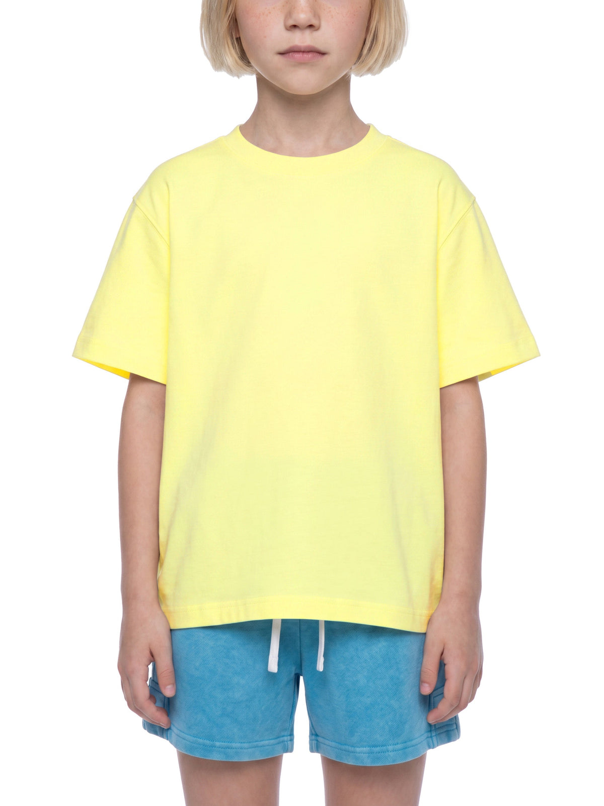 Kids' Solid Crewneck T-Shirt