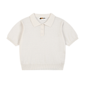 Women’s Knit Cotton Polo Shirt