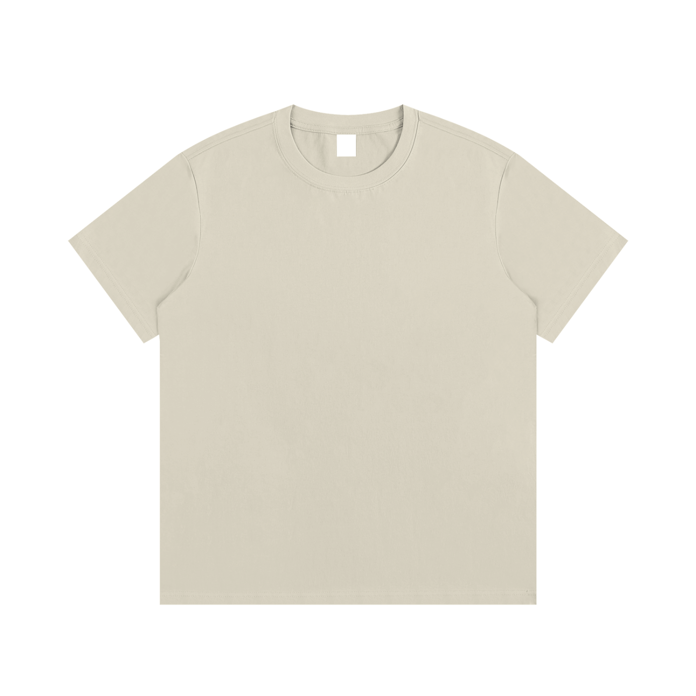 Essential Cotton T-Shirt - Khaki front