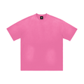 Pink Hand-Frayed Sunfade T-Shirt front view