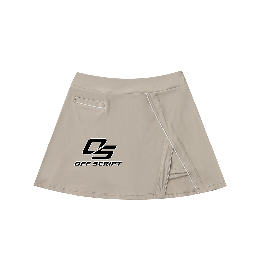 Off Script Women’s High-Waist Pocketed A-Line Skirt