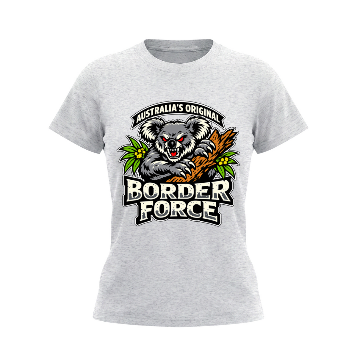 Drop Bear Women's Slim Fit Crewneck T-Shirt