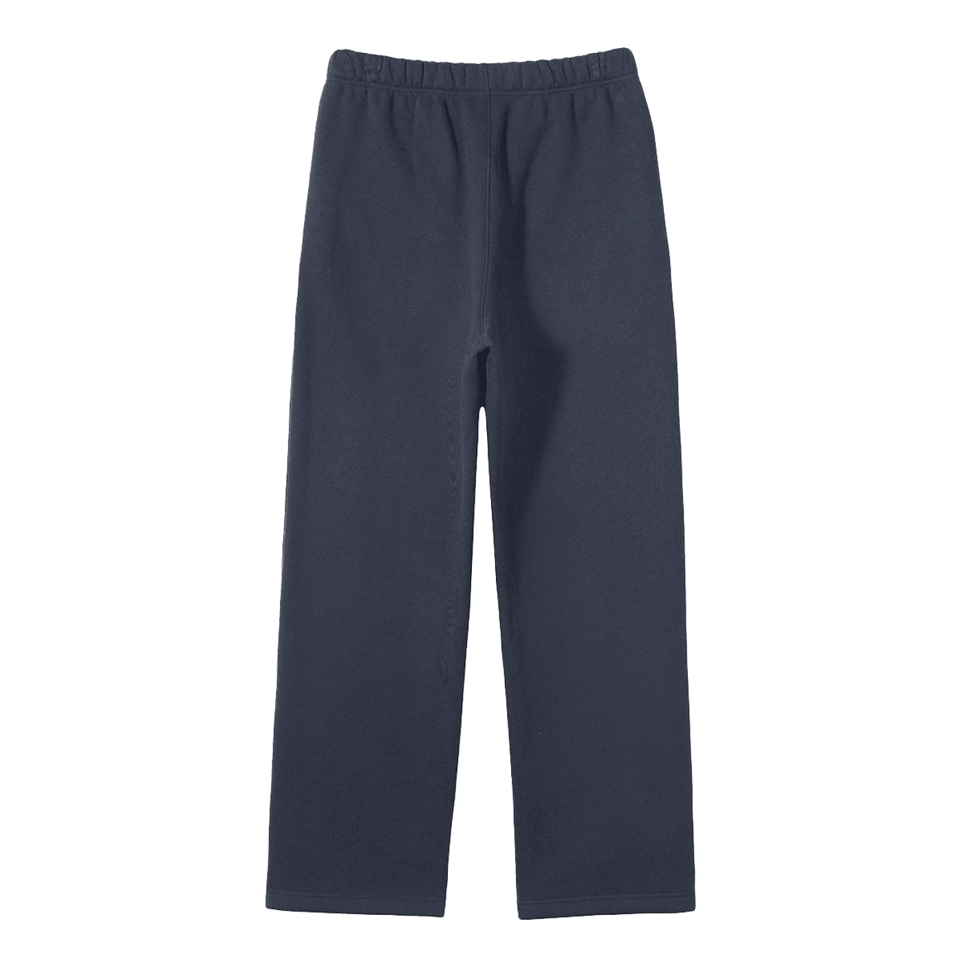 Unisex Solid Colour Fleece Straight-Leg Pants
