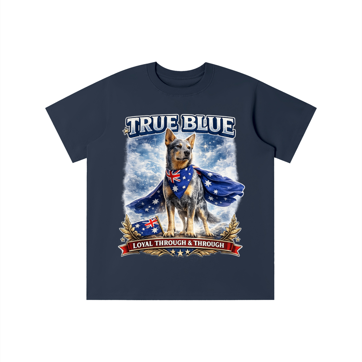 True Blue Aussie Dog Kids' Cotton T-Shirt
