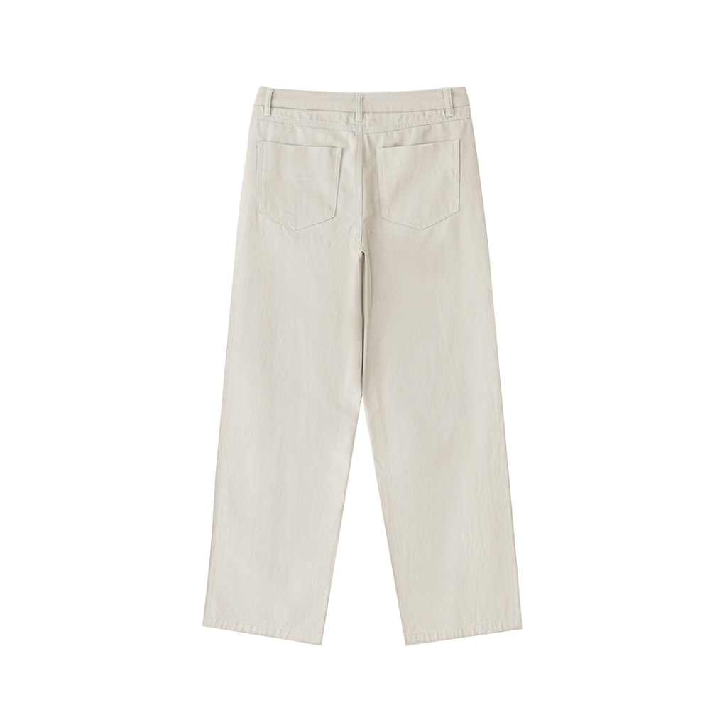 Men’s Heavyweight Cotton Straight-Leg Pants