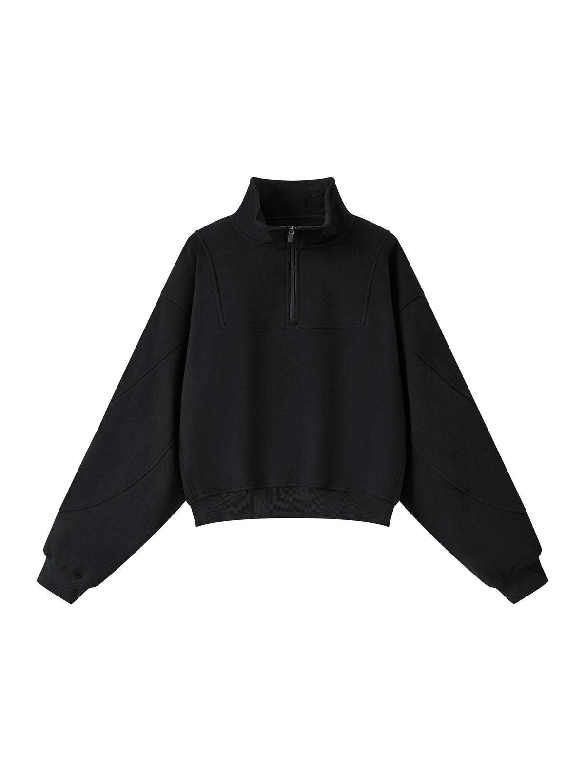 Women’s Loose Fleece Quarter-Zip Sweatshirt