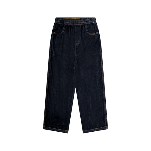 Kids' Straight-Leg Elastic-Waist Jeans