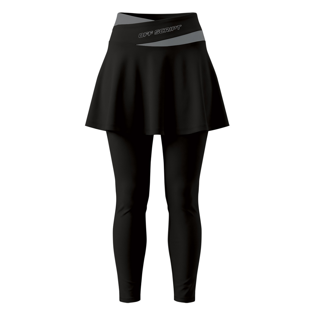 Off Script Women’s Yoga Panelled Skorts