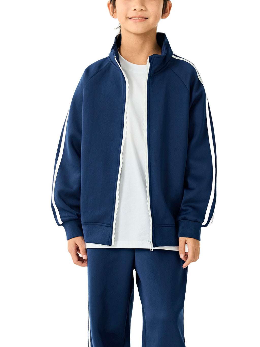 Kids' Contrast-Tape Coach Jacket