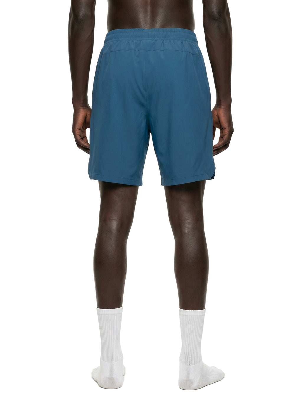 Men’s Solid Elastic Waist Shorts