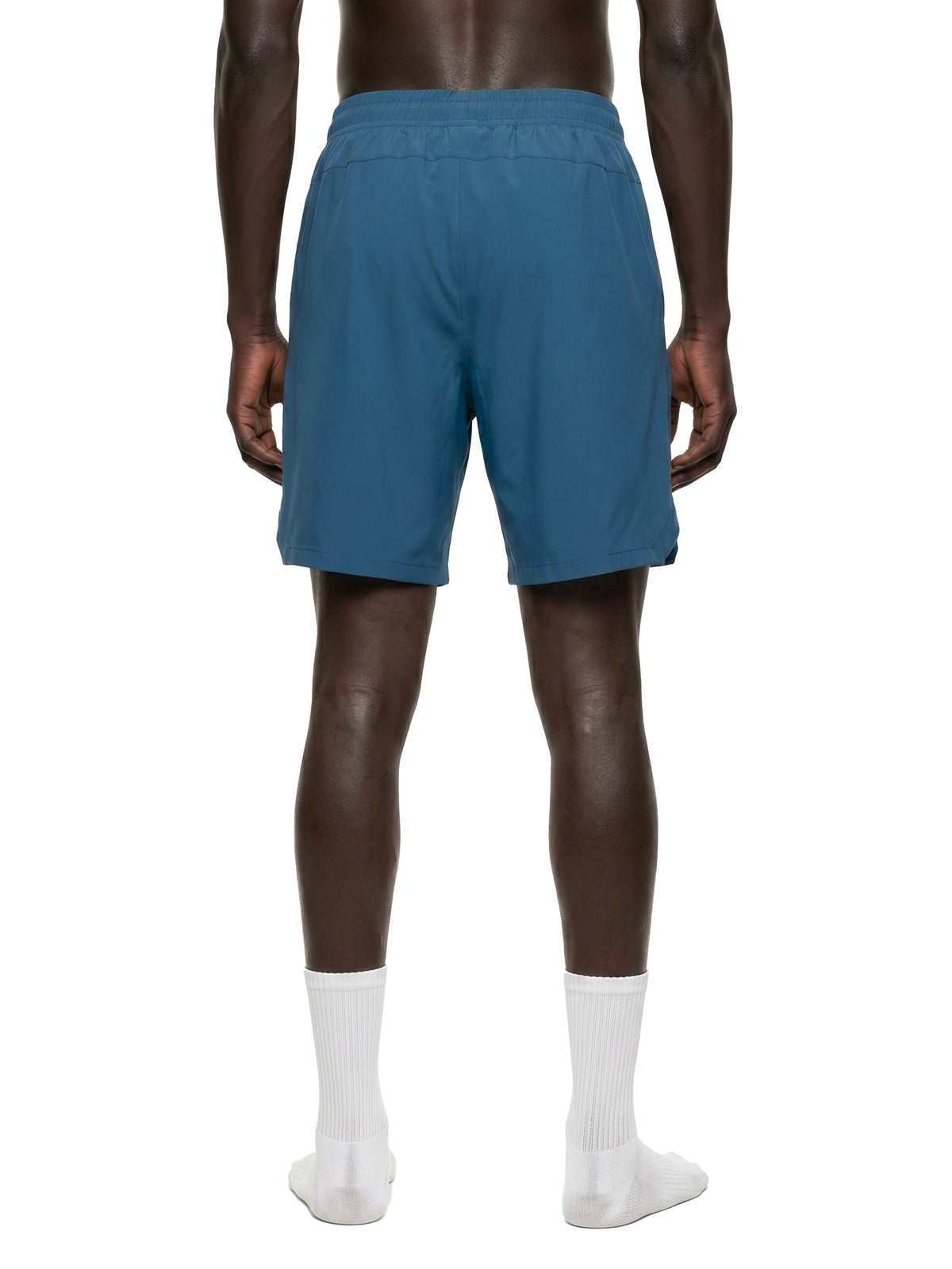 Men’s Solid Elastic Waist Shorts