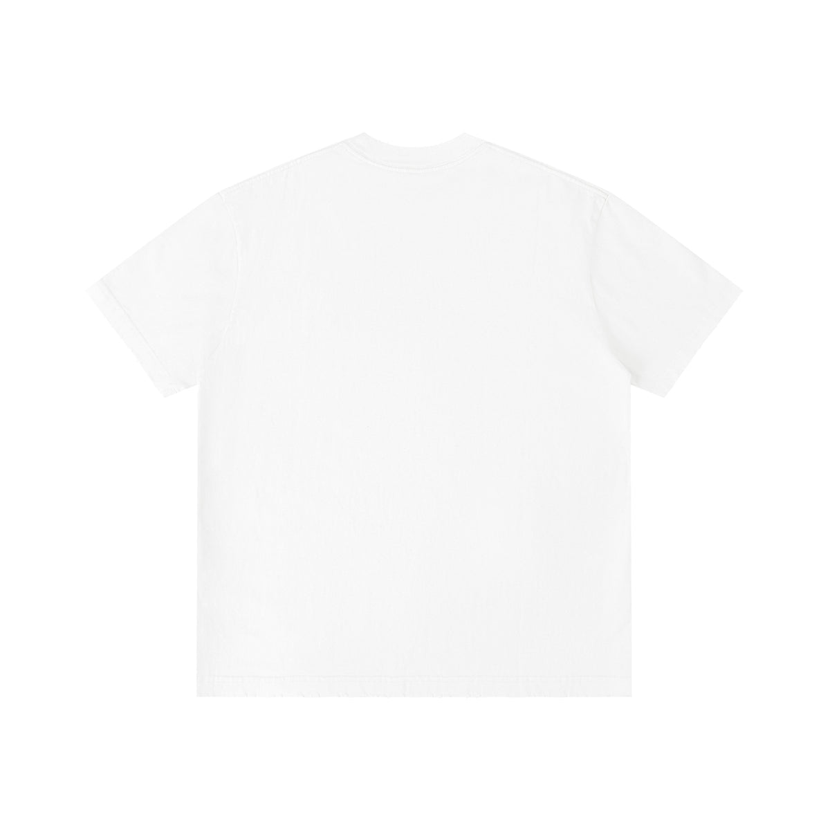 Off Script Gothic Skull Front-Print Vintage Wash Distressed T-Shirt
