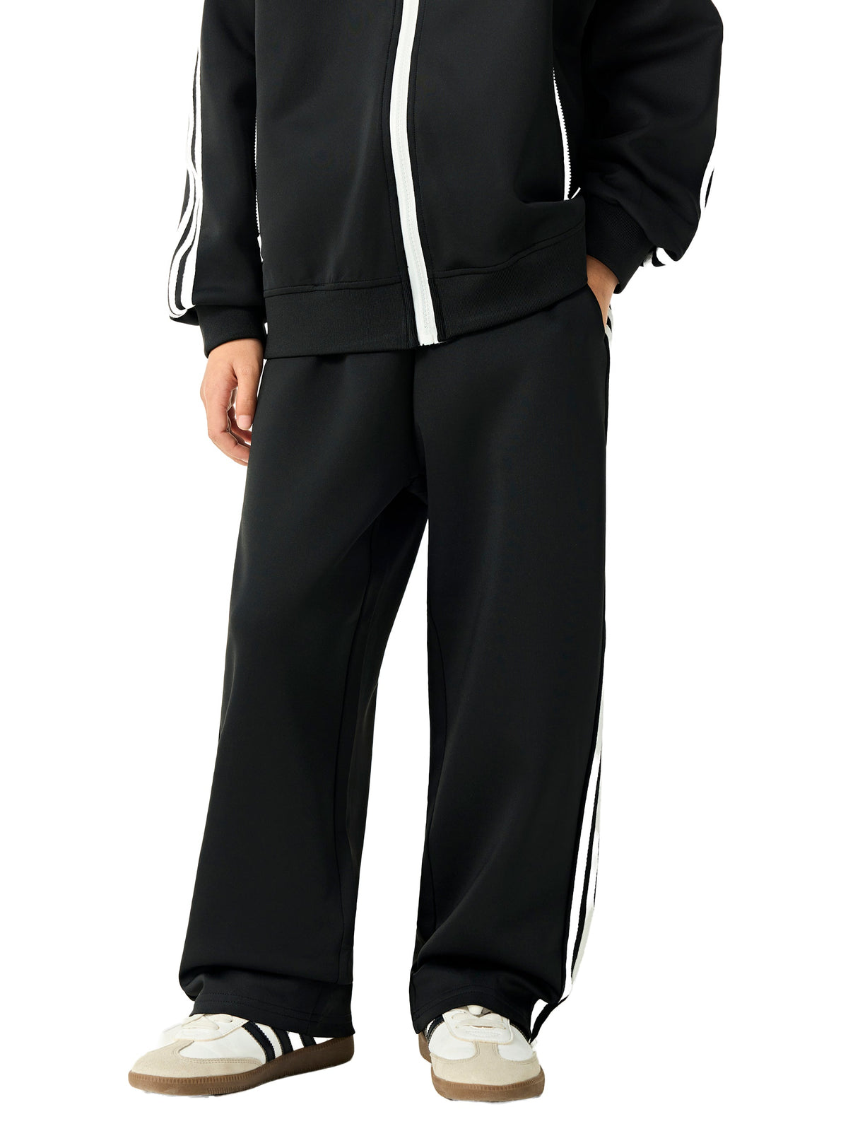 Kids' Contrast-Tape Sweatpants
