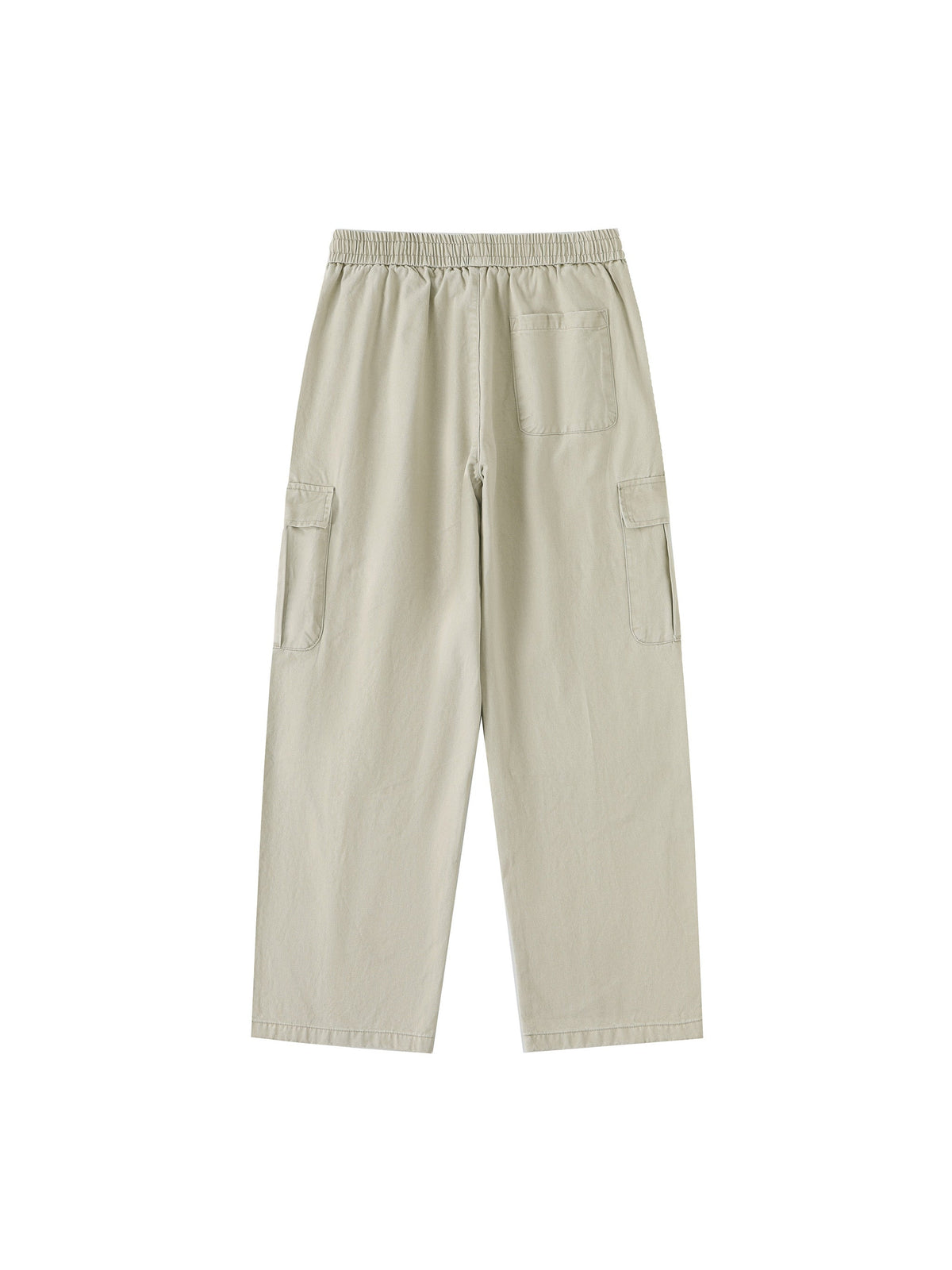 Men’s Drawstring Waist Straight-Leg Cargo Pants