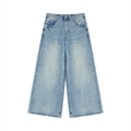 Women’s Vintage Wash Wide Leg Jeans
