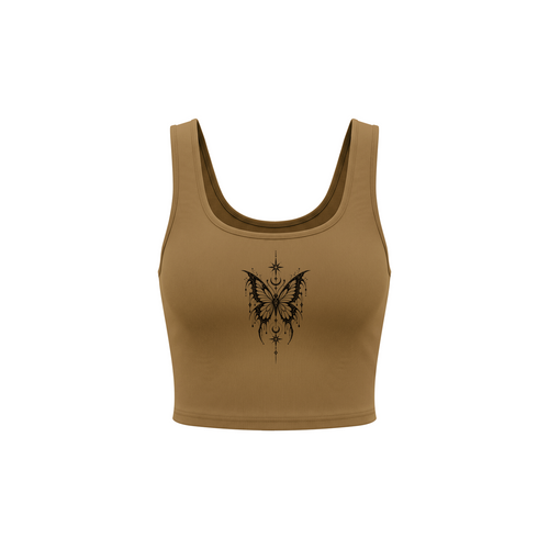 Celestial Butterfly Women’s Cropped Tank Top