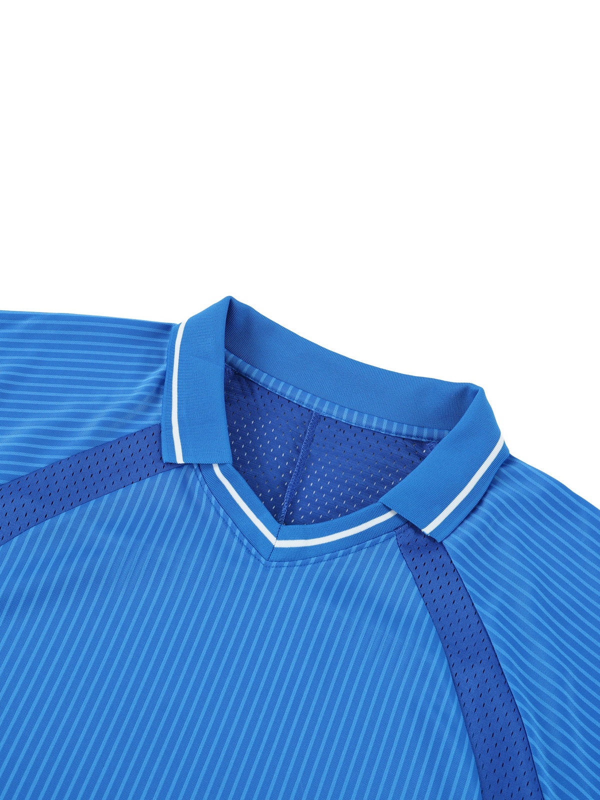 Unisex Striped V-Neck Soccer Jersey gallery view