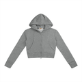 Women’s Slim Crop Full Zip Hoodie