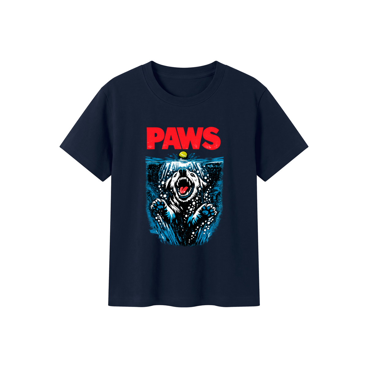Paws Kids' Crewneck Short-Sleeve T-Shirt