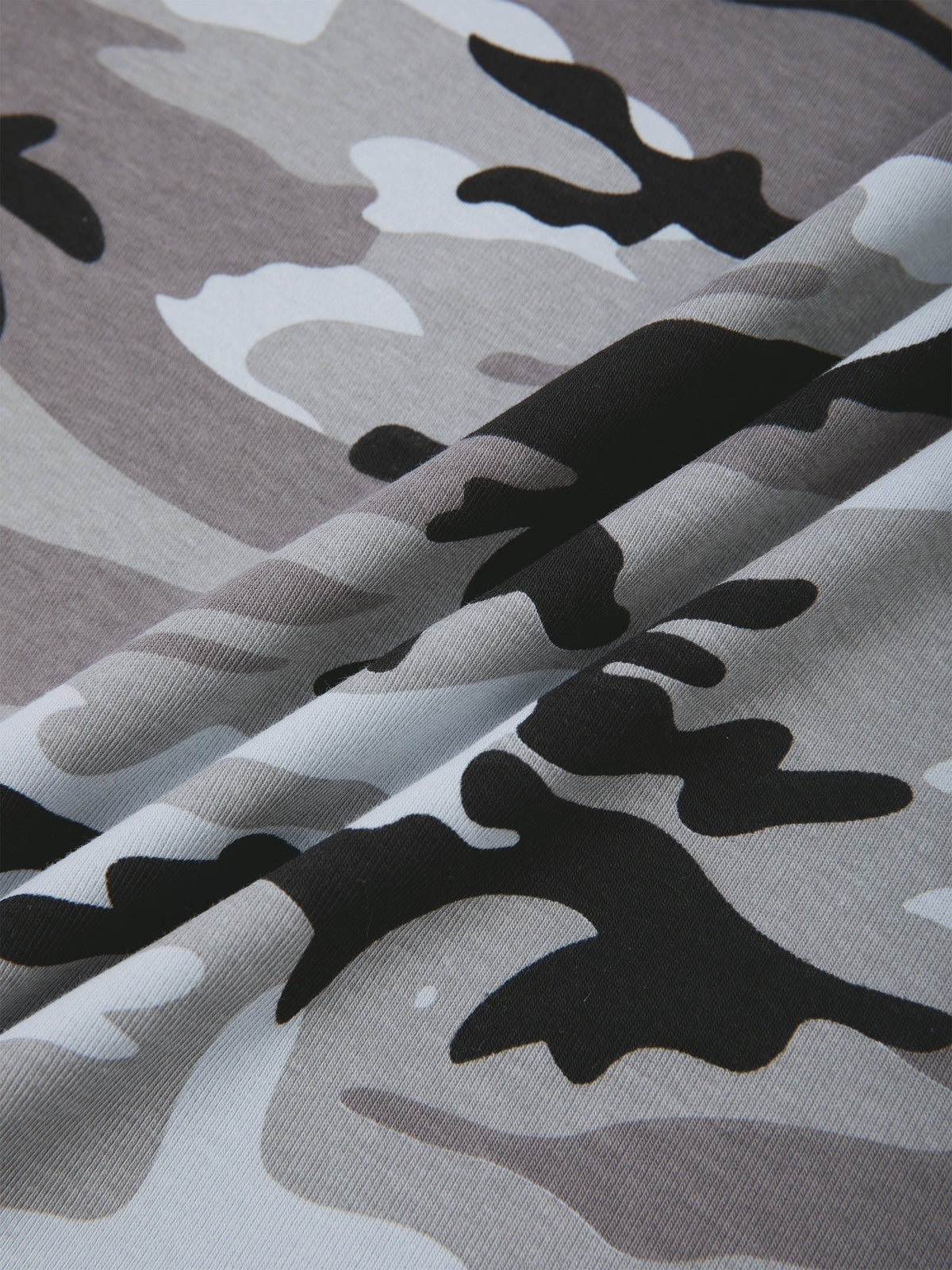 Women's Camo Off-Shoulder Crop T-Shirt