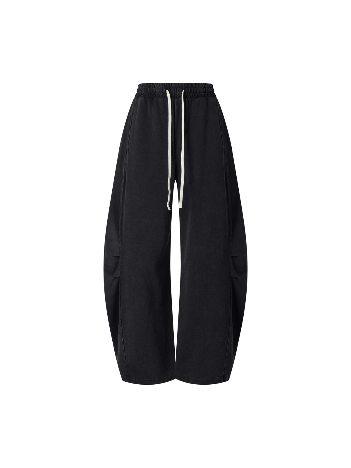 Unisex Mineral Wash Barrel Leg Pants