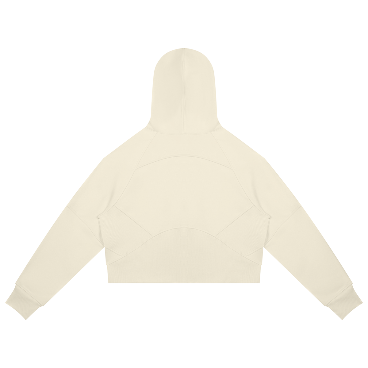 Women’s Cropped Zip-Through Hoodie