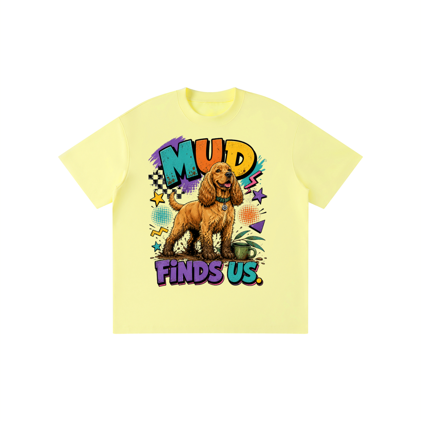 The Mud Finds Us Kids’ Solid Crewneck T-Shirt