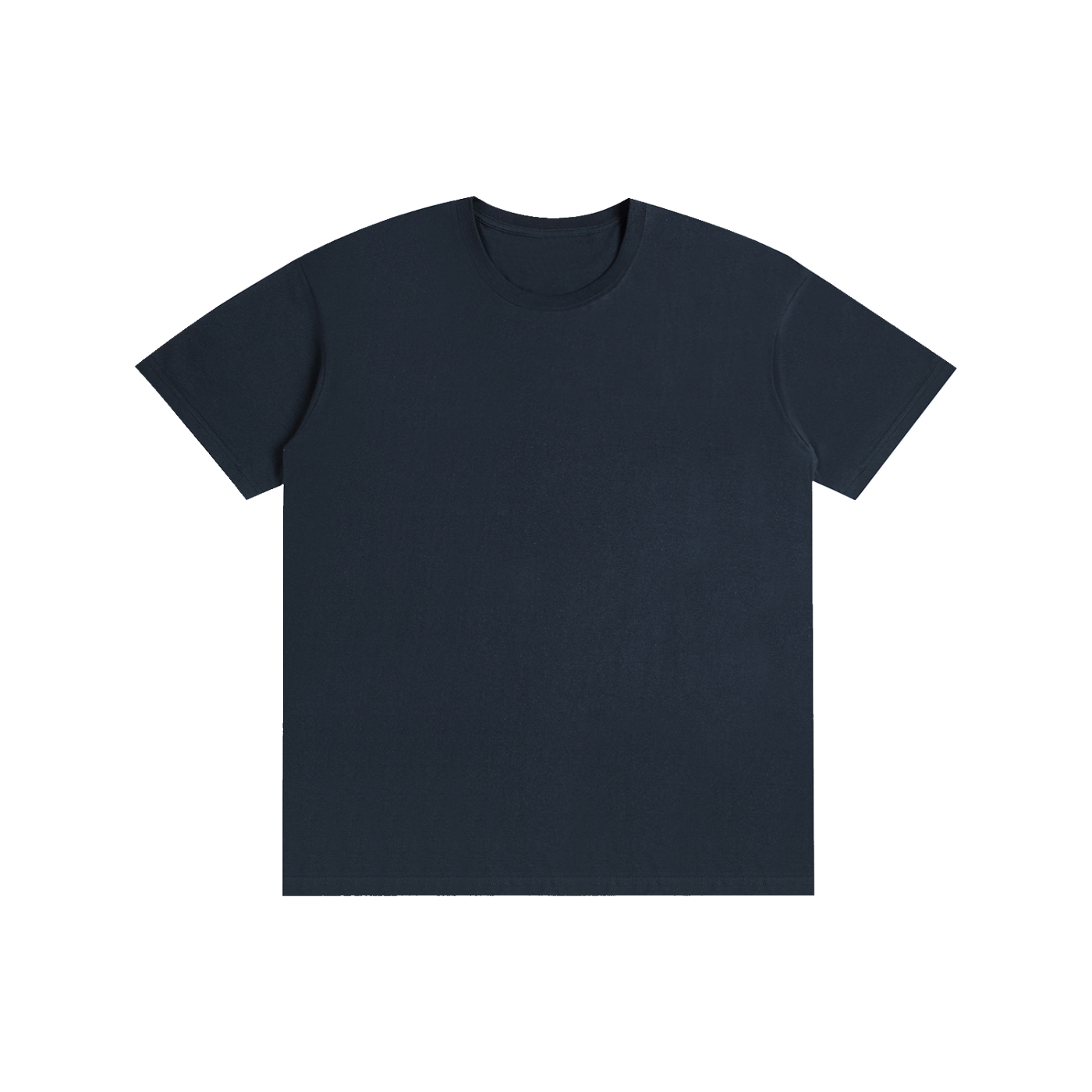 Pure Cotton Unisex T-Shirt - Dark Blue front