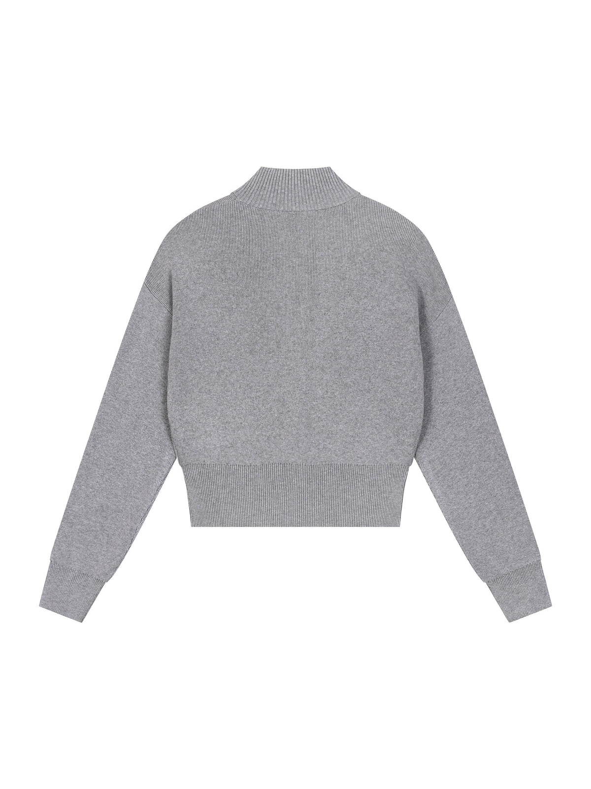 Women’s Mock Neck Zip Up Cardigan