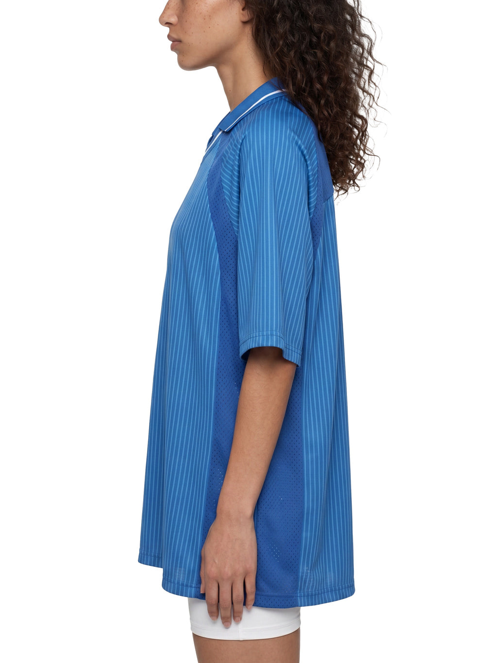 Unisex Striped V-Neck Soccer Jersey gallery view