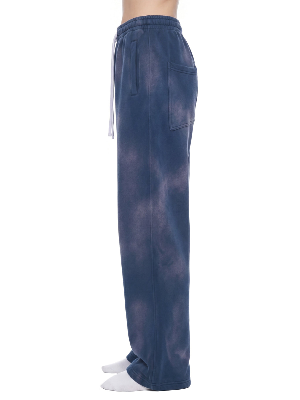 Unisex Sunfade Wide-Leg Fleece Sweatpants