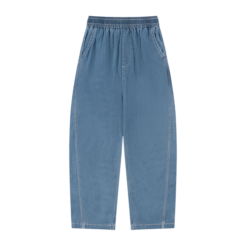 Kids' Vintage-Wash Straight-Leg Jeans