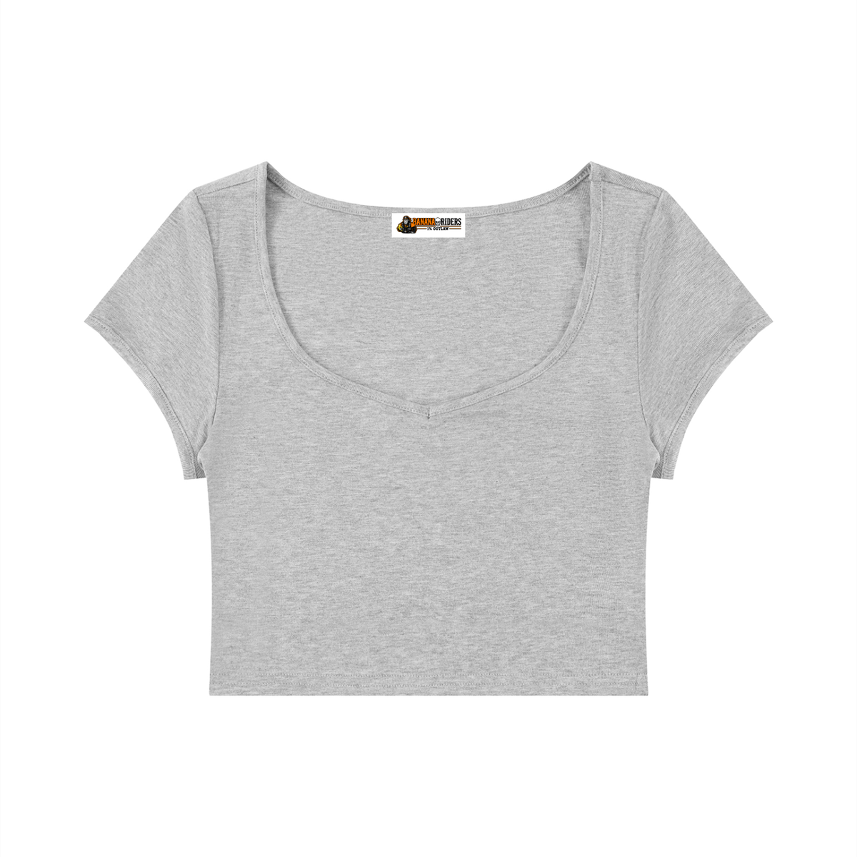 Women's Slim Cap Sleeve Crop T-Shirt