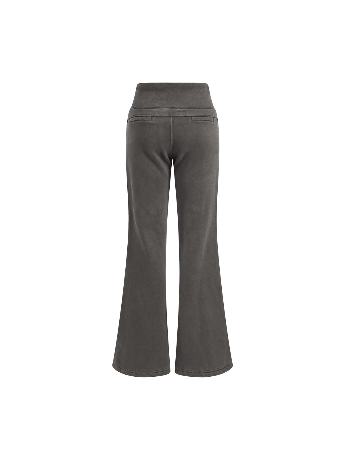 Vintage Washed Flared Fleece Pants