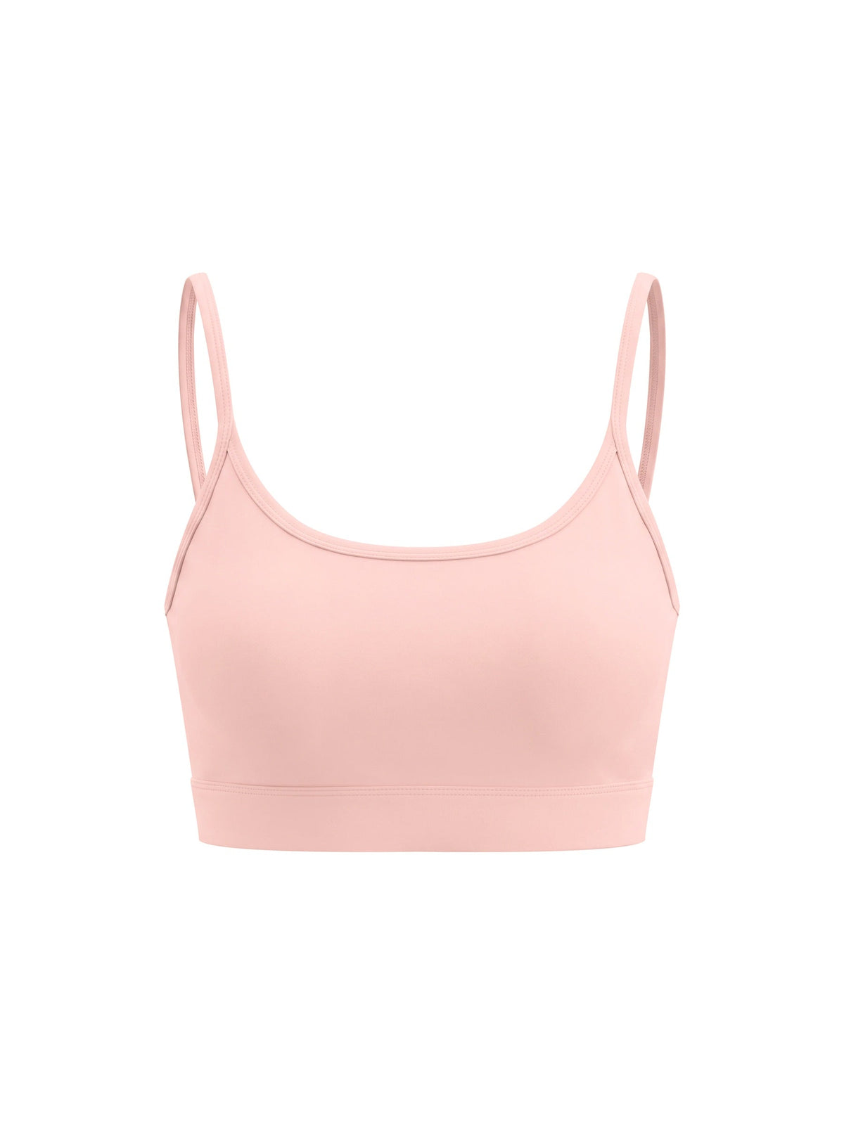 Women's Solid U-Neck Sports Bra