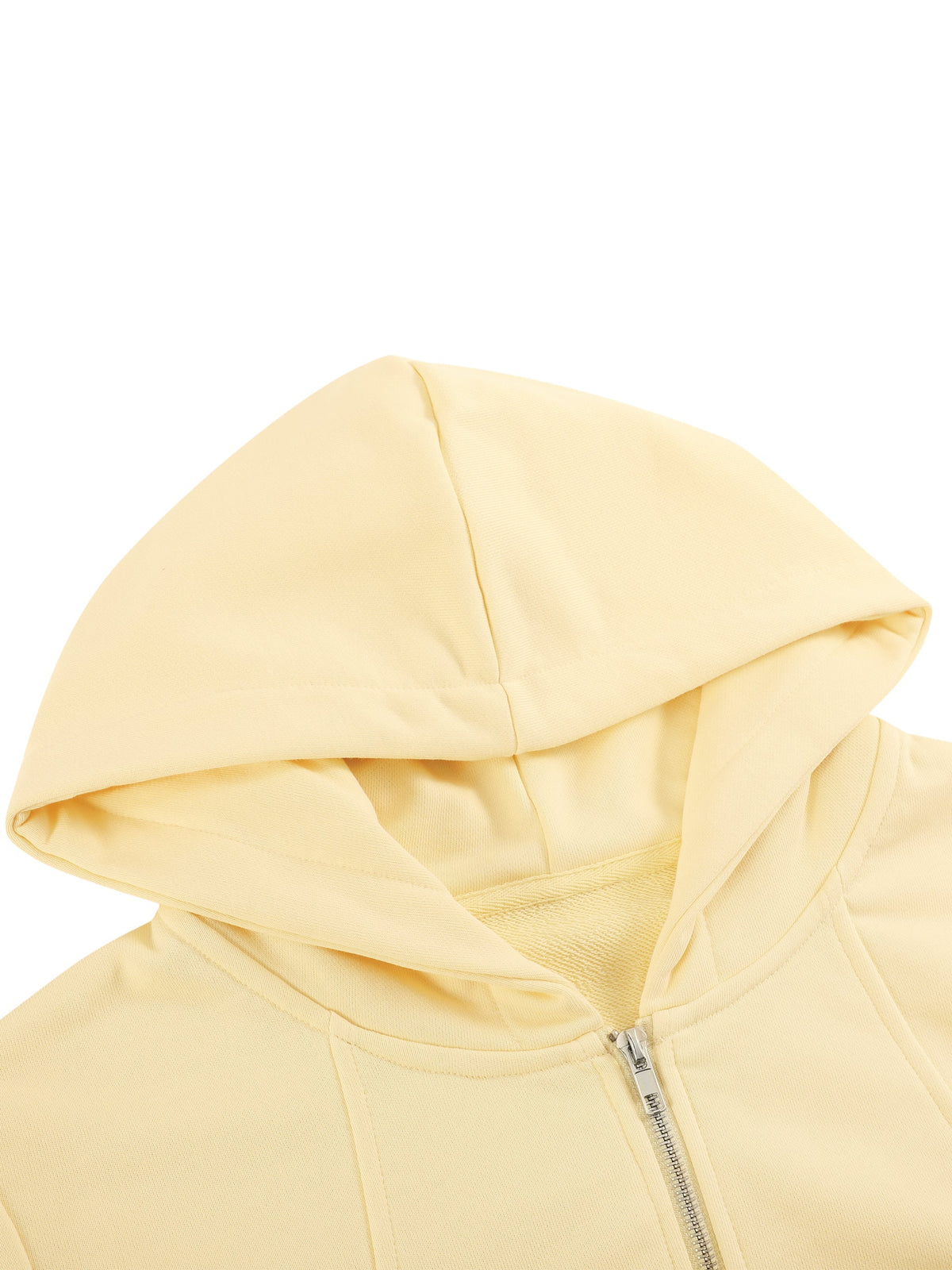 Women’s Slim Crop Full Zip Hoodie