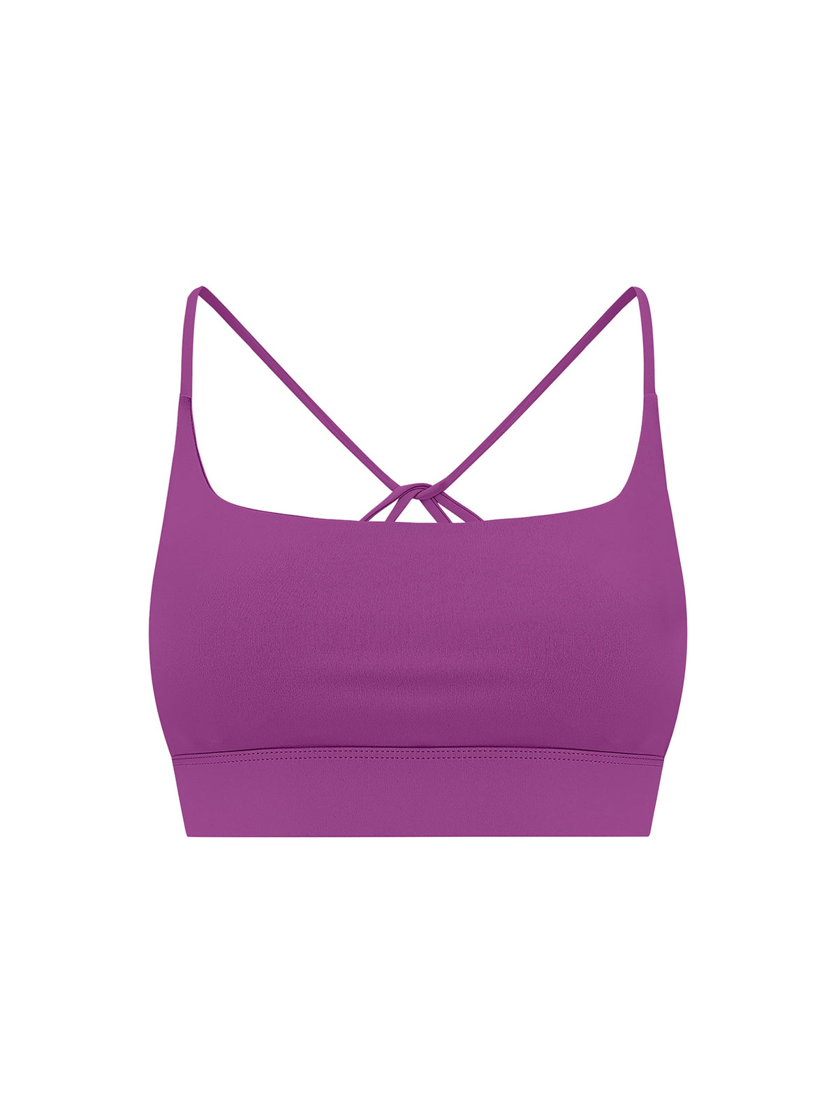 Strappy Criss Cross Yoga Sports Bra
